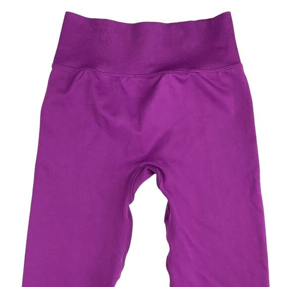 Victoria’s Secret PINK Active Mid Waist Full Length Legging Women's S Fuchsia - Picture 4 of 13